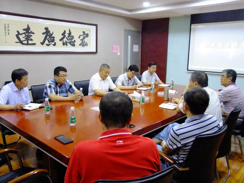 区政协主席张昭森到开云链接官网_开云(中国)集团调研