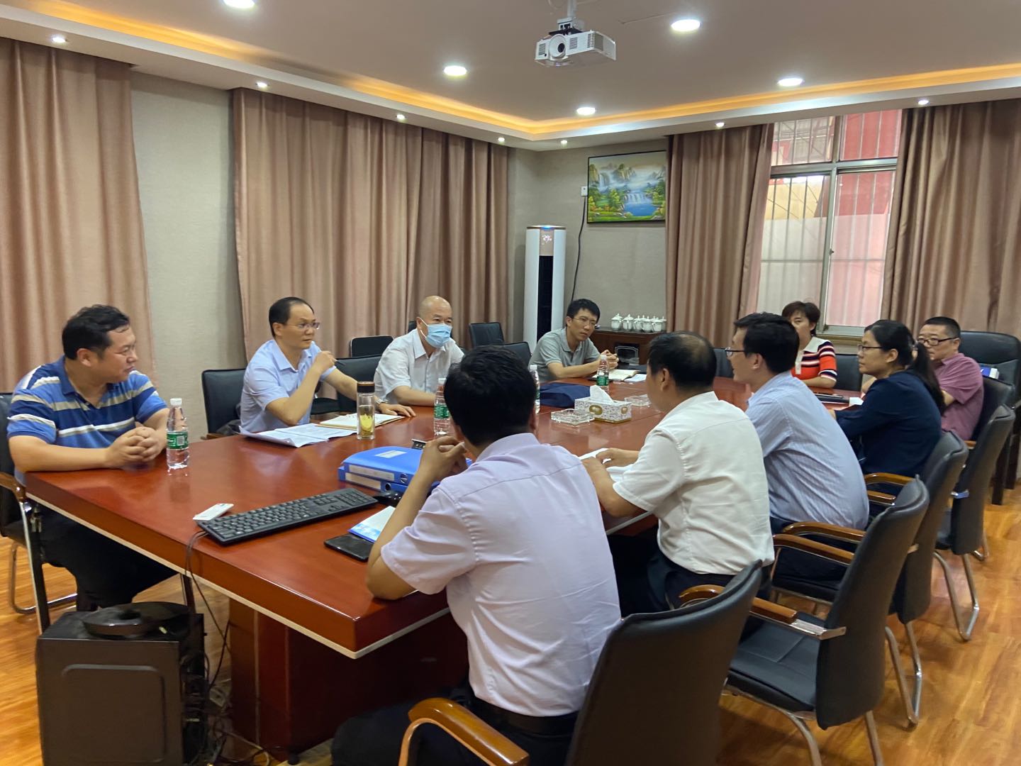 省总工会联合调研组来开云链接官网_开云(中国)集团调研